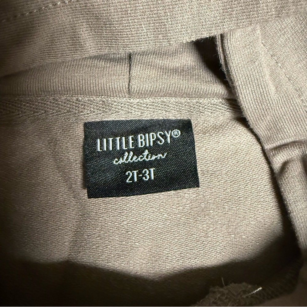 2T-3T LITTLE BIPSY SHORT SLEEVE HOODIES (3) - Picture 3 of 4